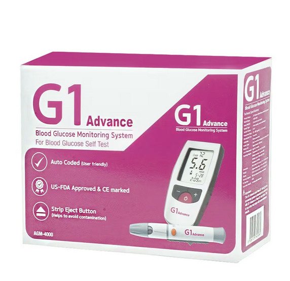 G1 Advance Blood Glucose G1 Advance Blood Glucose Monitoring System