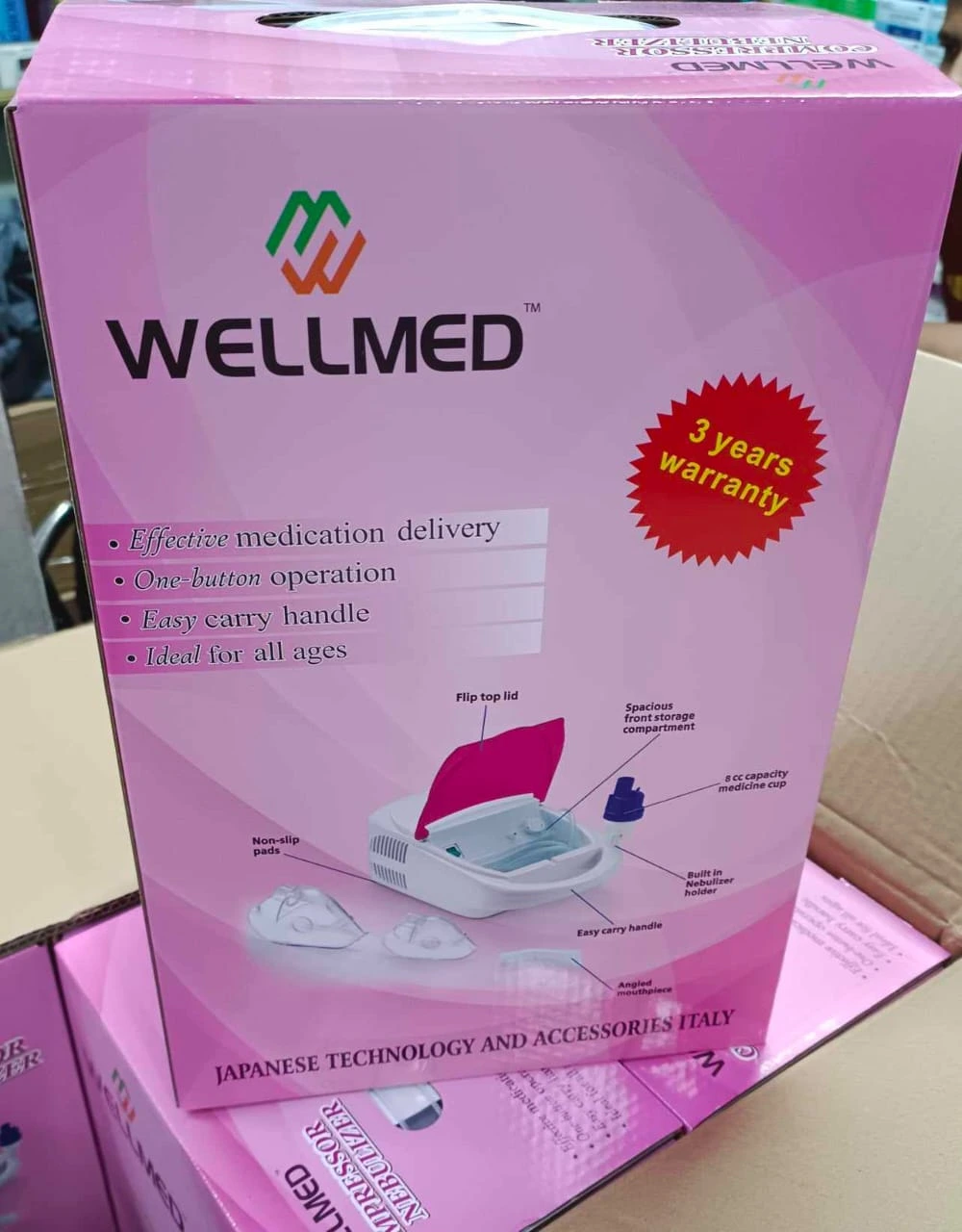 Wellmed Compressor Nebulizer Machine Wellmed Compressor Nebulizer Machine