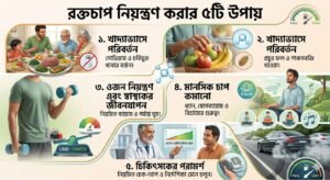 রক্তচাপ নিয়ন্ত্রণ করার ৫টি উপায়