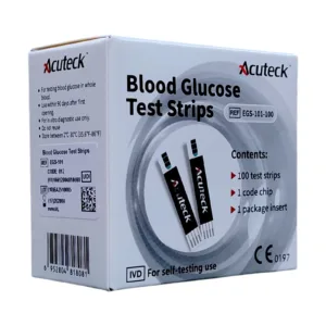 Acuteck Blood Glucose Test Strips 100pcs