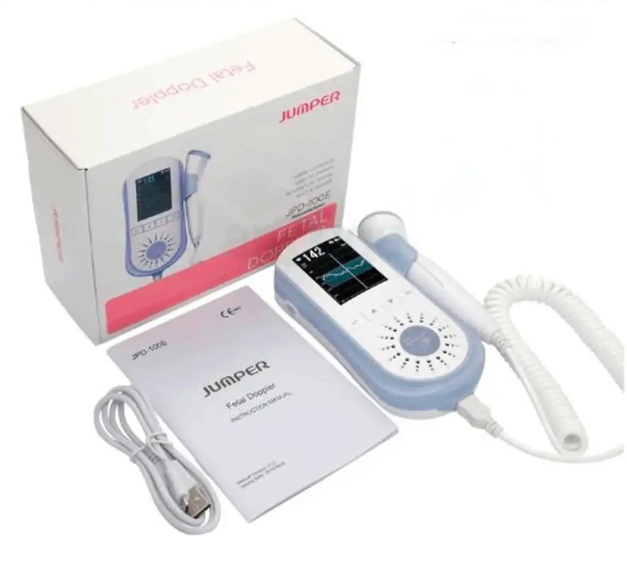 Jumper JPD-100E Baby Doppler Fetal Heart Rate