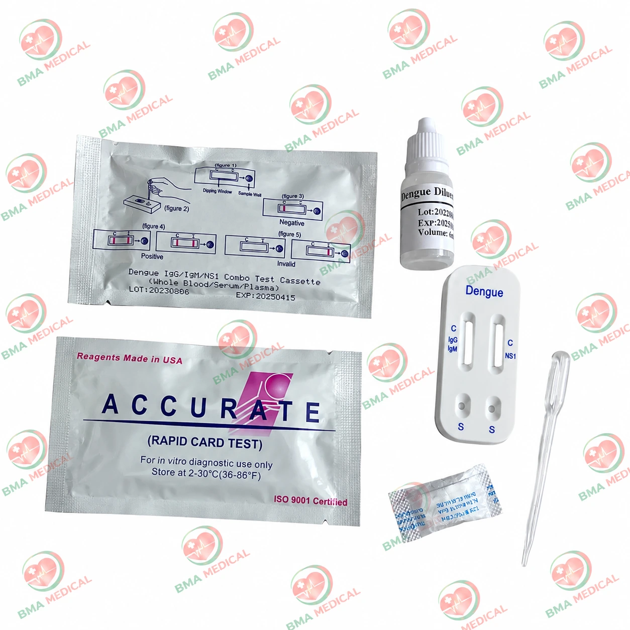 Accurate Dengue NS1 Test Kit Accurate Dengue NS1 Test Kit