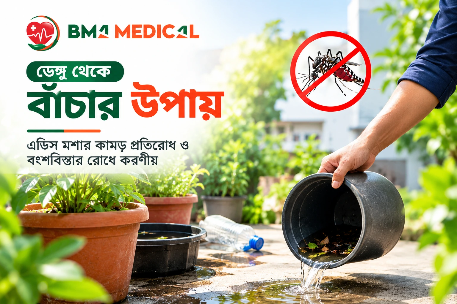 ডেঙ্গু থেকে বাঁচার উপায়